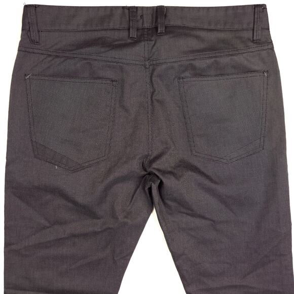 Robert Graham Pants Mens 33x25.5 Gray Kipling Tailored Straight Preppy Designer - Picture 9 of 9